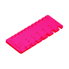 CIMCO - Kabel- oder Drahtlehre aus Nylon, LxBxH 95x35x3mm, Schweizer Norm