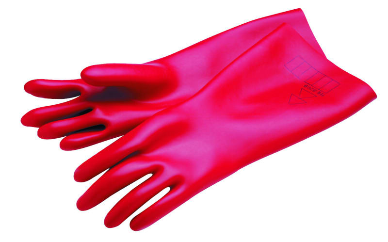 CIMCO - Elektro Schutzhandschuhe 1000V Gr. 10 rot Länge 410mm, Materialstärke 1