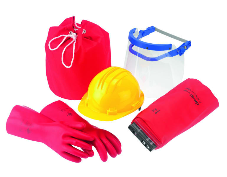 CIMCO - PSA Sicherheits-Set Elektro 4tlg im Umhängebeutel