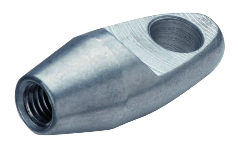CIMCO - Anfangsbirne, Aluminium, 25mm Ø, Länge 60mm, Innengewinde M12