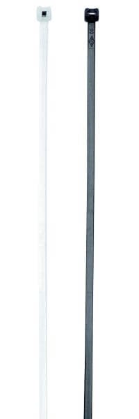 CIMCO - Kabelbinder mit Stahlzunge, 2,5x200mm, Kabelbaum 2-55mm, in schwarz