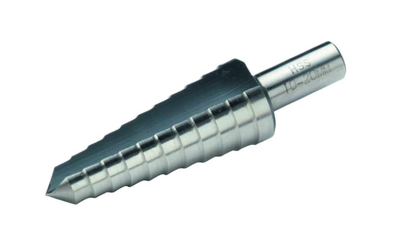 CIMCO - Stufenbohrer, Bohrbereich 4-12mm, Bohrtiefe 5mm, Aufnahmeschaft 6mm