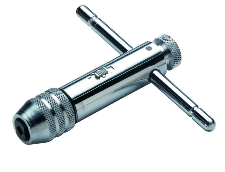 CIMCO - Werkzeughalter Spannbereich 4,6-8mm, Gewindebohrer DIN M5-12, ISO M6-12, L 110mm