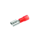 CIMCO - Flachsteckhülse isoliert-DIN 46245 0,5-1mm² 6,3x0,8mm rot