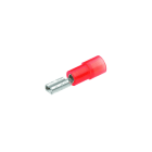 CIMCO - Flachsteckhülse isoliert DIN 46245 Teil 1-3-0,5-1mm² 2,8x0,8mm rot