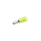 CIMCO - Rundstecker, isoliert, 4-6mm², SteckerØ 5mm, gelb, PVC