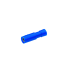 CIMCO - Rundsteckhülse, isoliert, 1,5-2,5mm², SteckerØ 5mm, blau, PVC