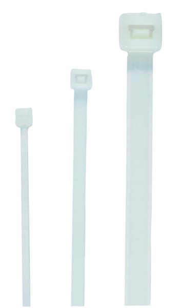 CIMCO - Kabelbinder, naturfarbig, 3,5x280mm, Kabelbaum 3-80mm, 150 N