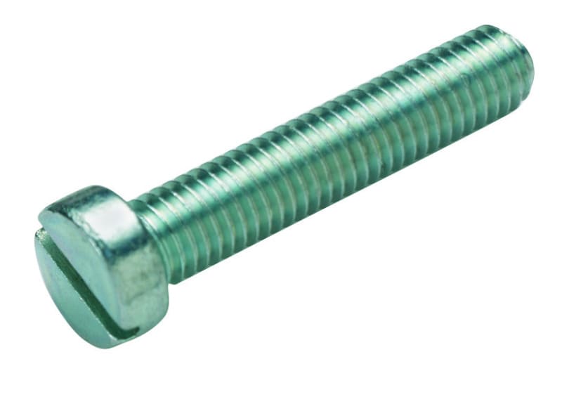 CIMCO - Zylinderschraube mit Schlitz, Stahl, M8, L 40 mm