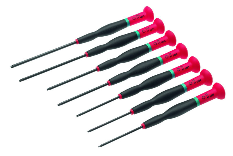 CIMCO - Elektronik-Schraubendreher-Sortiment 7teilig für Torx-Schrauben