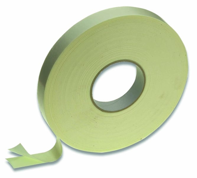 CIMCO - Doppelseitig klebendes Schaumstoffband Farbe weiß 25 mm x 33m