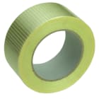 CIMCO - Filament Klebeband mit Gitter-Fadenverstärkung Transparent 50x50mm