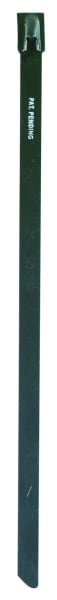 CIMCO - Stahl-Kabelbinder, schwarz 7,9x360mm, Kabelbaum max.102mm, Mindestzugf. 1200 N