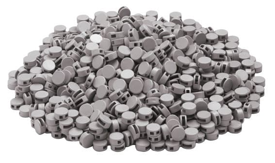 CIMCO - Kunststoffplombe Ø 12mm, grau