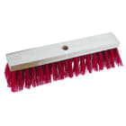 CIMCO - Strassenbesen ohne Stiel, Farbe rot, 400mm