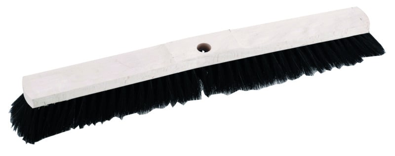 CIMCO - Saalbesen ohne Stiel, Farbe schwarz, 600mm