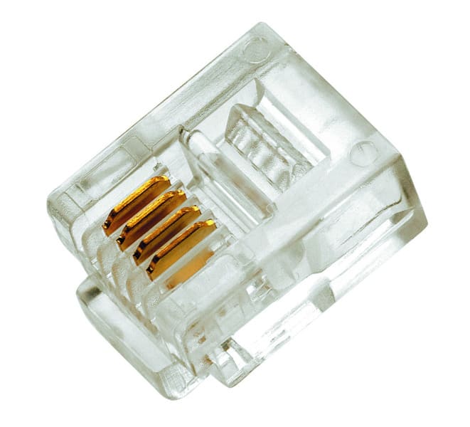 CIMCO - Modularstecker RJ 11, ungeschirmt für flexible Leiter