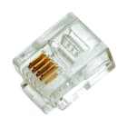 CIMCO - Modularstecker RJ 11, ungeschirmt für flexible Leiter