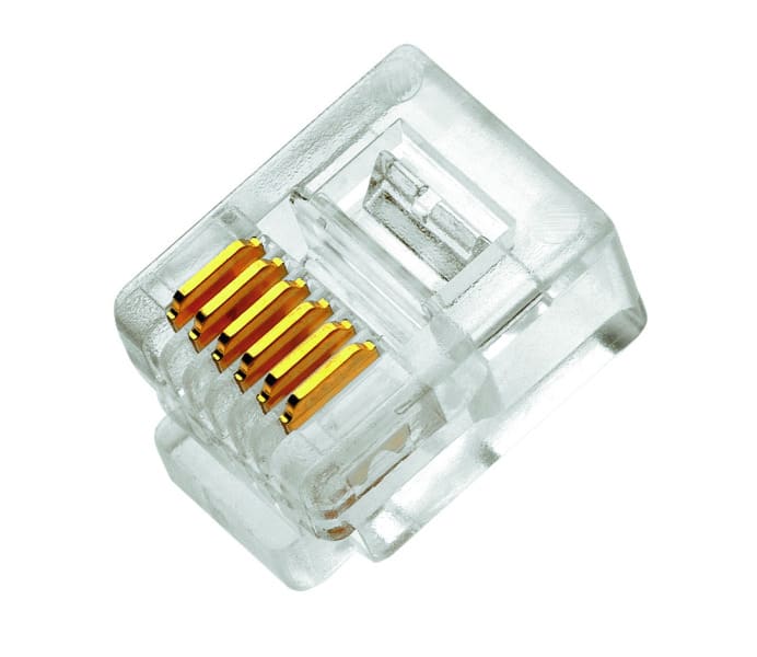 CIMCO - Modularstecker RJ 12, ungeschirmt für flexible Leiter