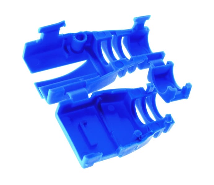CIMCO - Knickschutztülle für Modularstecker, für RJ45, Rundkabel bis 6mm Ø, gelb