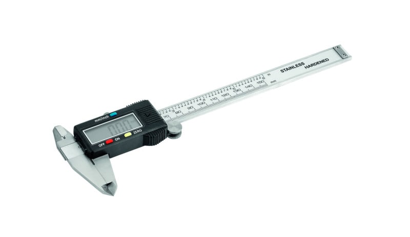 CIMCO - Elektronischer Digital-Taschenmessschieber, 150mm/ 6Zoll, 0,01mm/0,0005 Zoll
