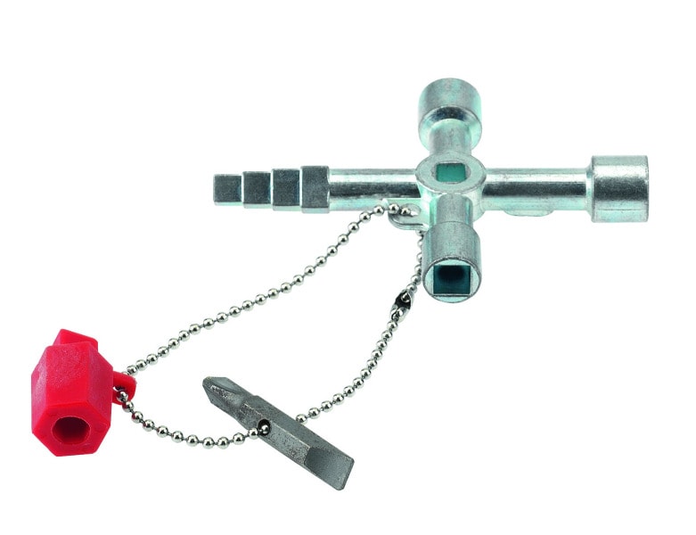 CIMCO - Universalschlüssel Profi Key, Zinkdruckguss, Adapter für 1/4 Zoll Bits
