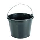 CIMCO - Baueimer, schwarz, RAL 9011, 12 Liter