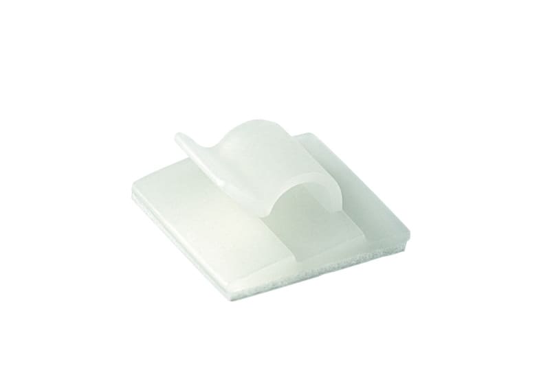 CIMCO - Kabelclip, 19x19x10mm, max. KabelØ 5mm, selbstklebend