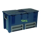 CIMCO - raaco Werkzeugkoffer Compact 62, inkl. 10 Einsätzen