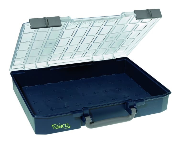 CIMCO - Aufbewahrungskoffer raaco Carry-Lite 80, Raster 5 x 10