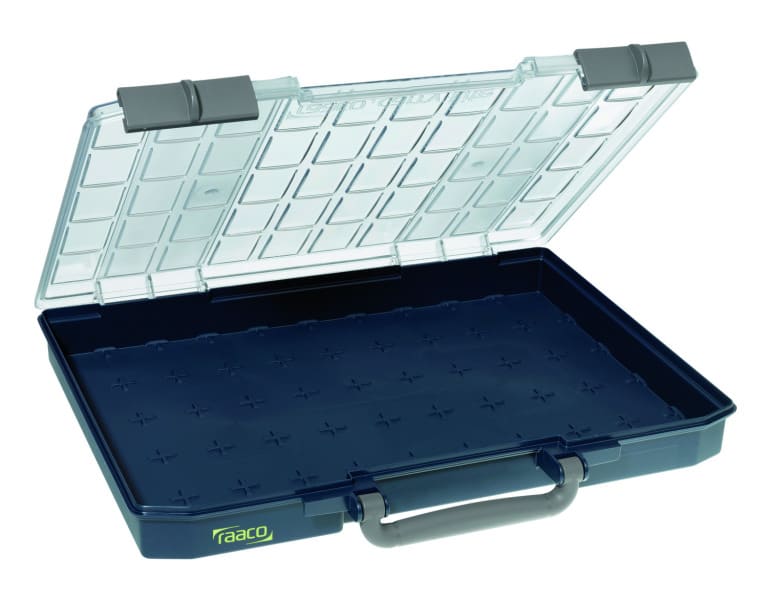 CIMCO - Aufbewahrungskoffer raaco Carry-Lite 55, Raster 5 x 10
