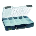 CIMCO - Aufbewahrungskoffer raaco Carry-Lite 80, Raster 5 x 10, inkl. 15 Einsätze