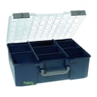 CIMCO - Sortimentskoffer mit U-Profilen im Deckel, raaco Carry-Lite 150 - 9