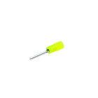 CIMCO - Quetschkabelschuh in Stiftform Cu, isoliert, DIN 46231, 0,1-0,4mm², 9mm, gelb