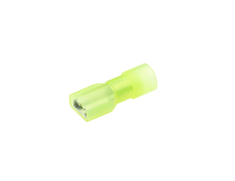 CIMCO - Flachsteckhülsen vollisoliert 4-6mm² 6,3x0,8mm gelb