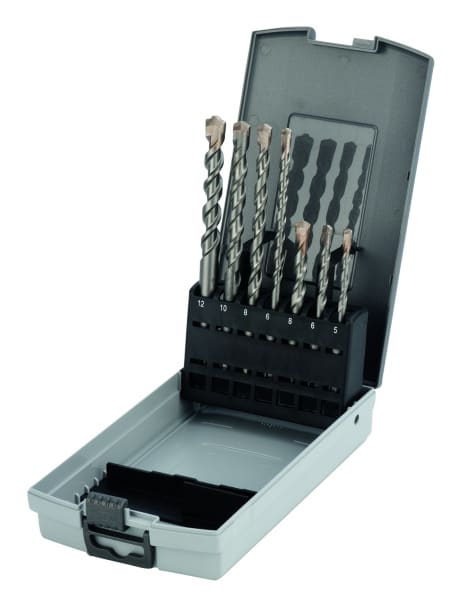 CIMCO - SDS-Plus-Hammerbohrer-Sortiment, 7-teilig