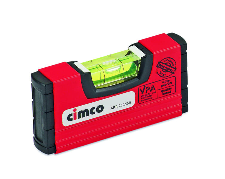 CIMCO - Alu Mini Wasserwaage L=100mm 20x50mm