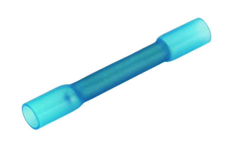 CIMCO - Stossverbinder schrumpfisol. f.Massivleiter, Querschnitt 1,5-2,5mm², blau