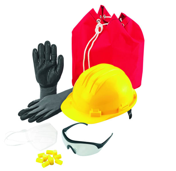 CIMCO - PSA Schutzausrüstung STARTER SET 5tlg im Umhängebeutel