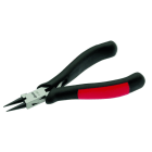CIMCO - Elektronik Rundzange kurz glatte Backen Spitze Ø1,5mm 130mm