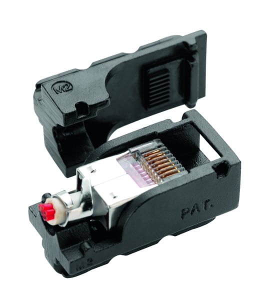 CIMCO - Presseinsatz für geschirmte 8pol. Modularstecker, RJ45, Bauart CIMCO
