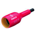 CIMCO - 1.000 V Innensechskant-Schraubeinsatz, 3/8 Zoll, SW 6, Länge 65 mm