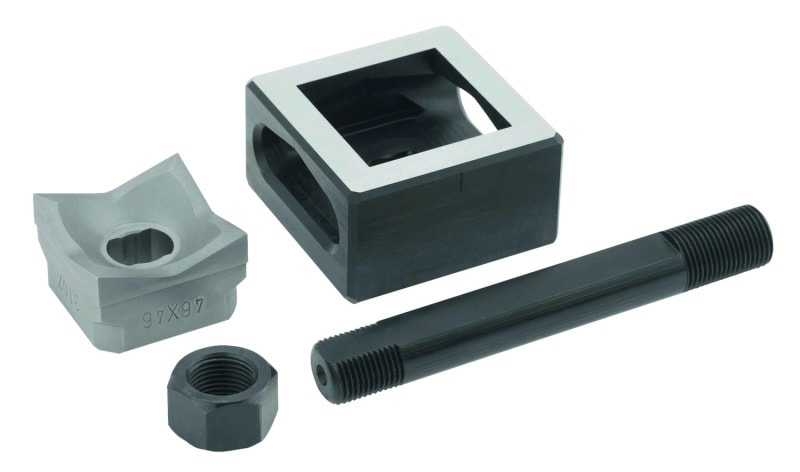 CIMCO - Schraublocher Quadrat - VA, 68,0 x 68,0 mm
