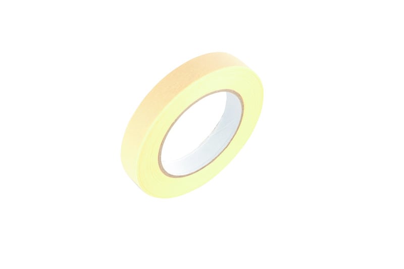 CIMCO - Flachkrepp-Papier-Abklebeband, Breite 19mm, Länge 50m, Stärke 0,16mm, beige