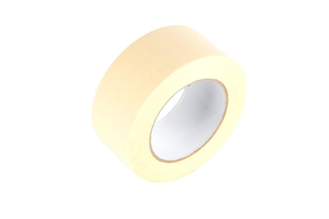 CIMCO - Flachkrepp-Papier-Abklebeband, Breite 50mm, Länge 50m, Stärke 0,16mm, beige