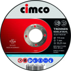CIMCO - Korund-Trennscheibe INOX EDELSTAHL, 230 mm Ø