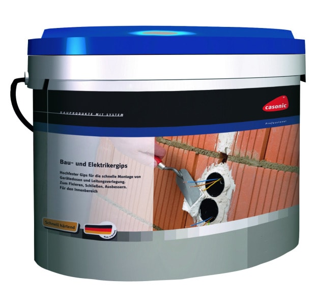 CIMCO - Bau- und Elektrikergips im Kunststoffeimer, 10 kg