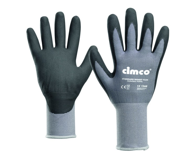 CIMCO - Arbeitshandschuh 'Standard Skinny Flex', Größe 10/XL