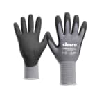 CIMCO - Arbeitshandschuh ''Standard Skinny Flex'' schwarz/grau, Größe 8/M