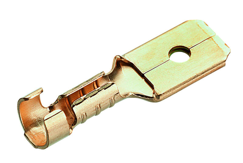 CIMCO - Flachstecker, nicht isoliert, Querschnitt 1,5 -2,5 mm², Steckermaß 6,3 x 0,8 mm